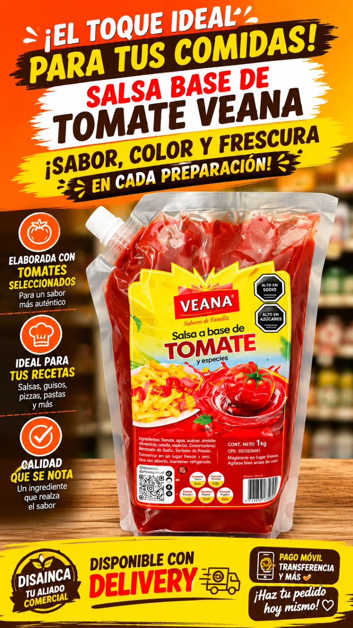 Publicidad de salsa de tomate