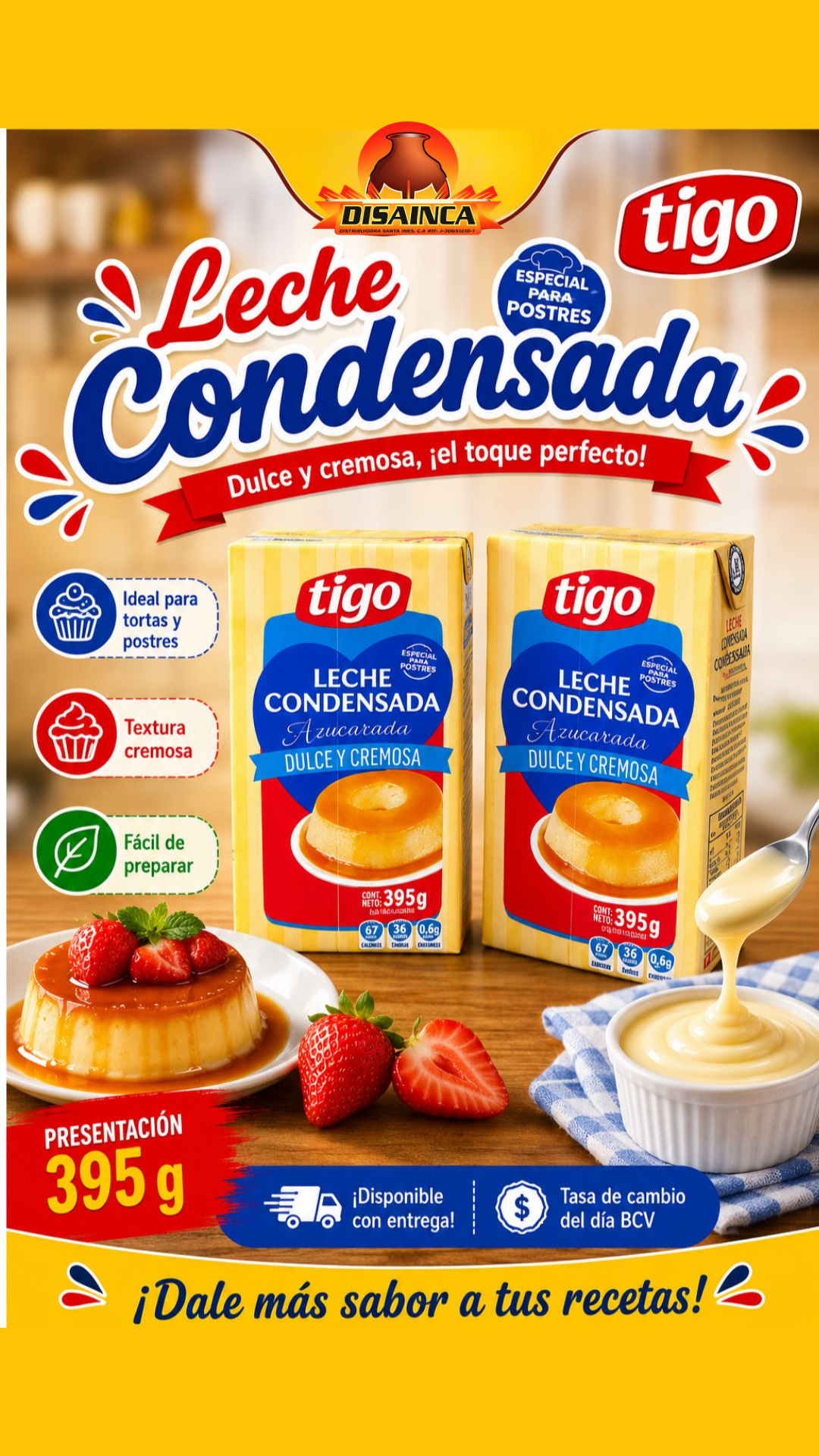 Publicidad de leche condensada
