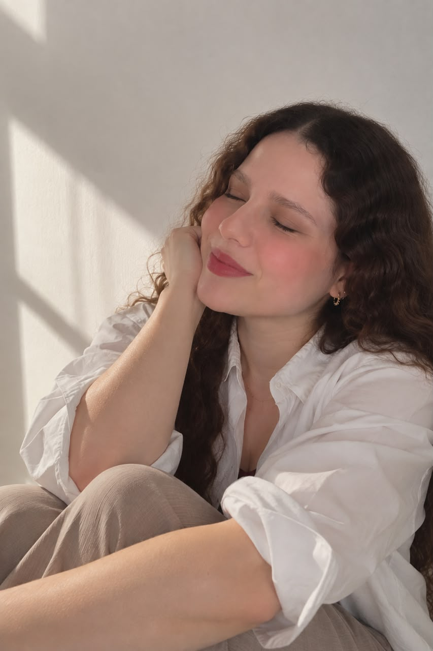 Michelle Pacini en un retrato con luz natural